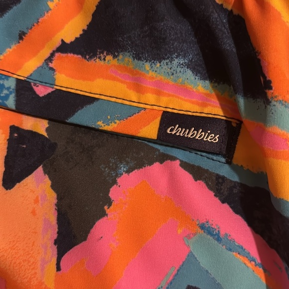 Chubbies Exploding Nacho 5.5” 2 in 1 short size Large - Picture 4 of 9